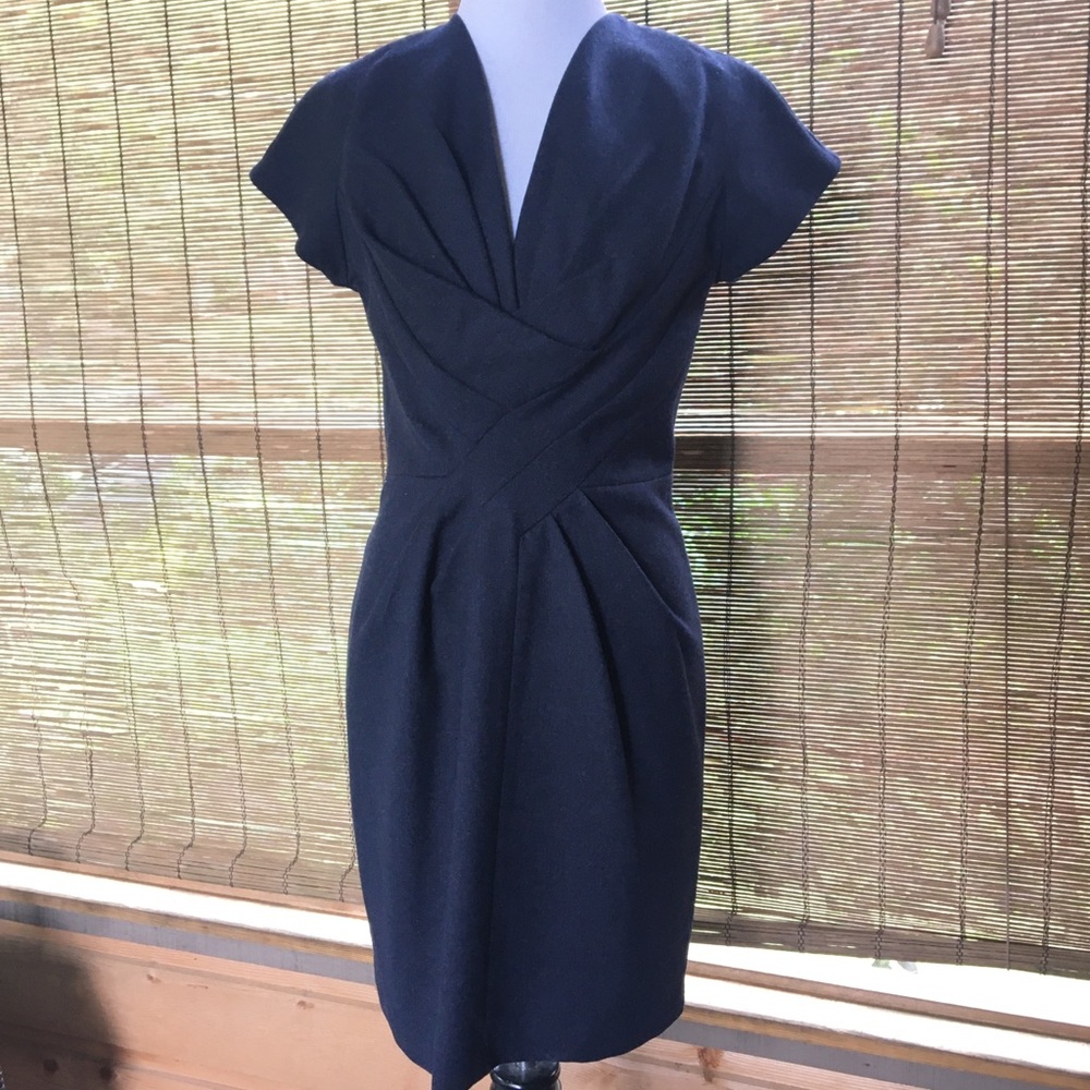 NEW Robert Rodriguez wool shift dress 4